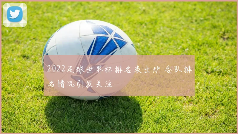 2022足球世界杯排名表出炉 各队排名情况引发关注