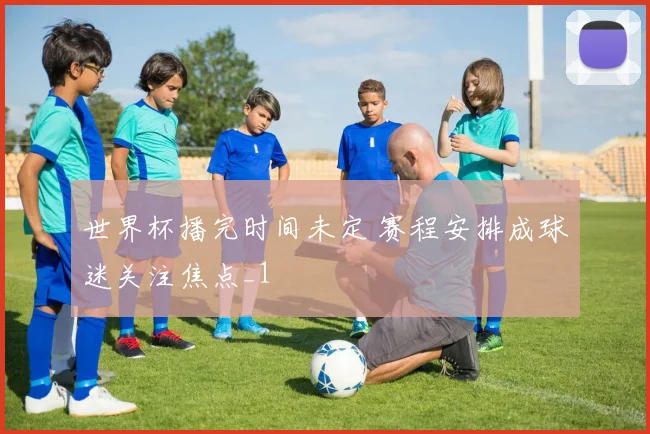 世界杯播完时间未定 赛程安排成球迷关注焦点_1