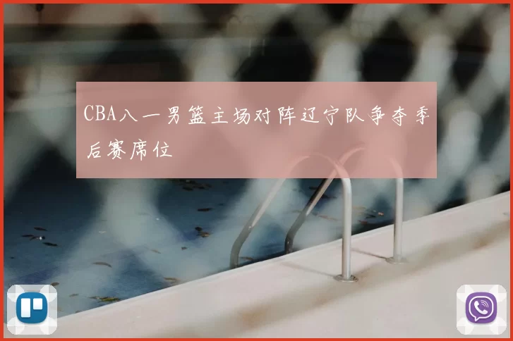 CBA八一男篮主场对阵辽宁队争夺季后赛席位